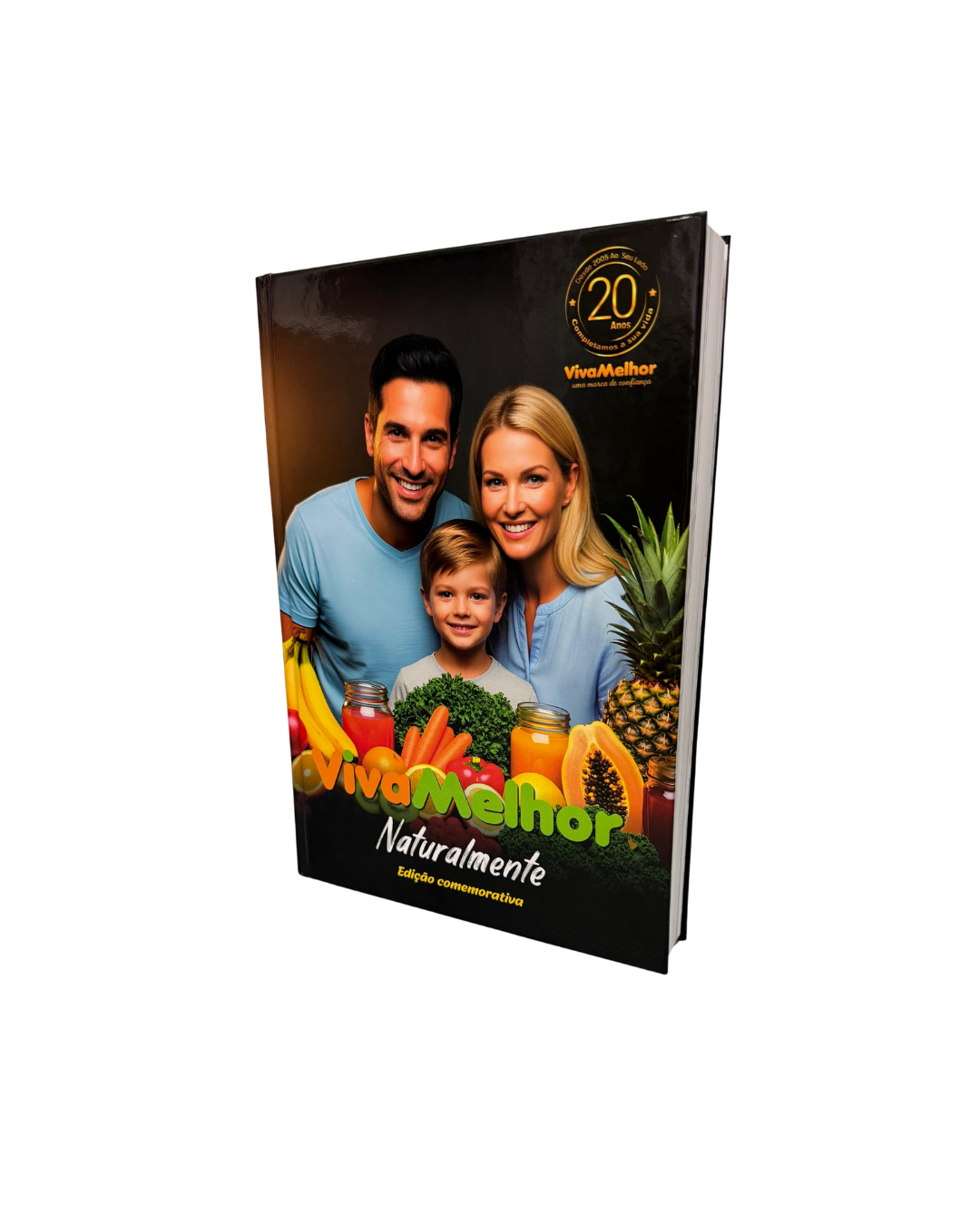 Livro Viva Melhor Naturalmente