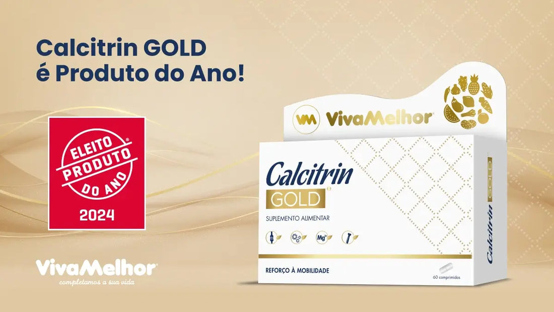 Portugueses elegem Calcitrin GOLD como Produto do Ano 2024