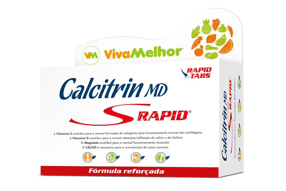 Calcitrin MD S Rapid  - fórmula reforçada já à venda