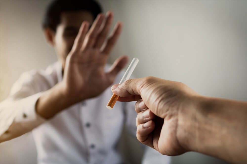 Ajuda é fundamental para deixar de fumar