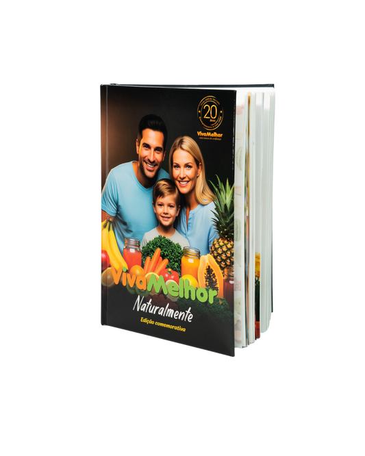 Livro Viva Melhor Naturalmente +300 terapias naturais