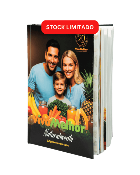 Livro Viva Melhor Naturalmente +300 terapias naturais