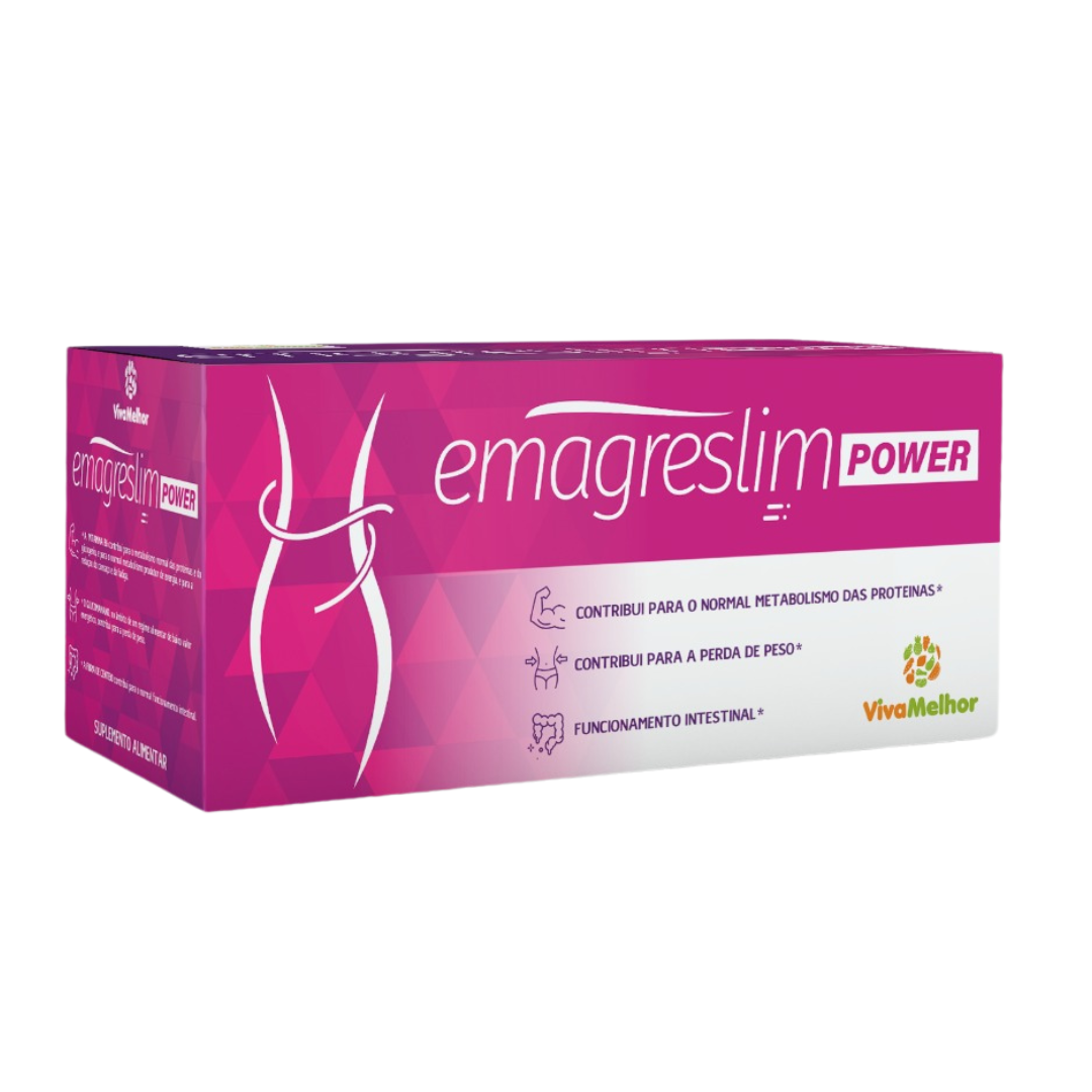 Kit Emagreslim POWER - Mais potente, mais completo, resultados mais rápidos - Perca peso, já!