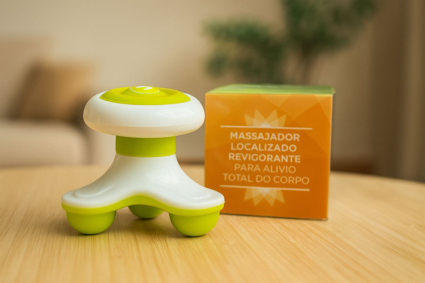 Mini Massajador de Corpo com Vibração Automática - Oferta