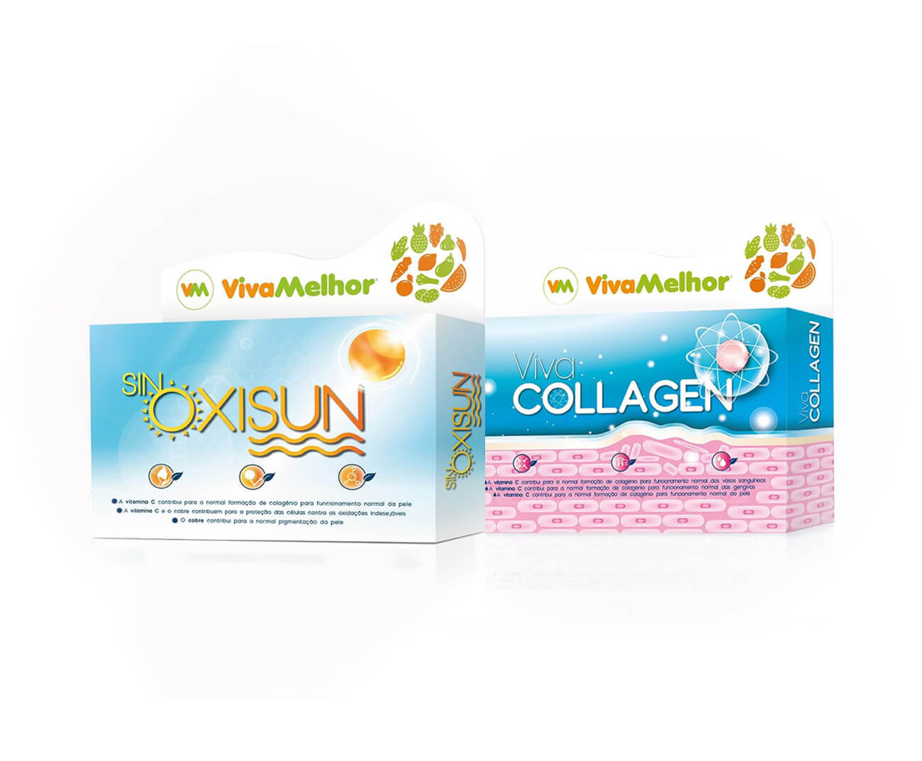 SinOxiSun + Viva Collagen - Suplementos de Colagénio