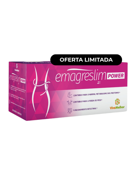 Kit Emagreslim POWER - Mais potente, mais completo, resultados mais rápidos - Perca peso, já!
