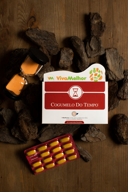 Cogumelo do Tempo - Proteção e Anti-Oxidante das Células