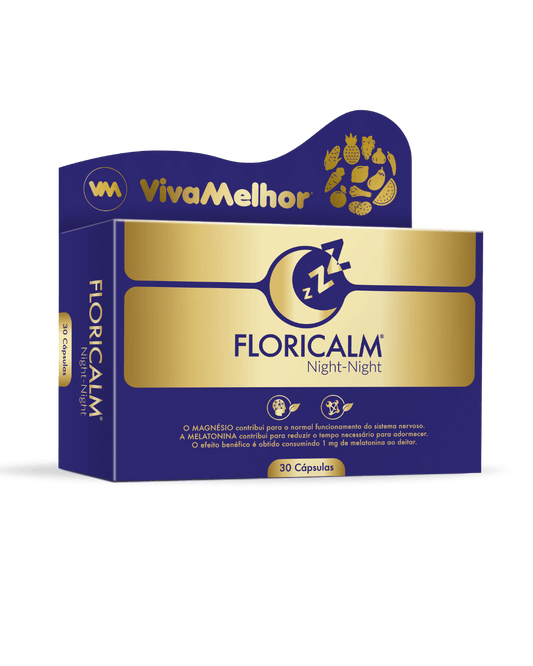 Floricalm Night Night - Ajuda a acalmar o sistema nervoso