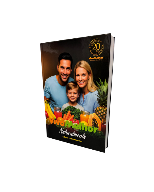 Livro Viva Melhor Naturalmente