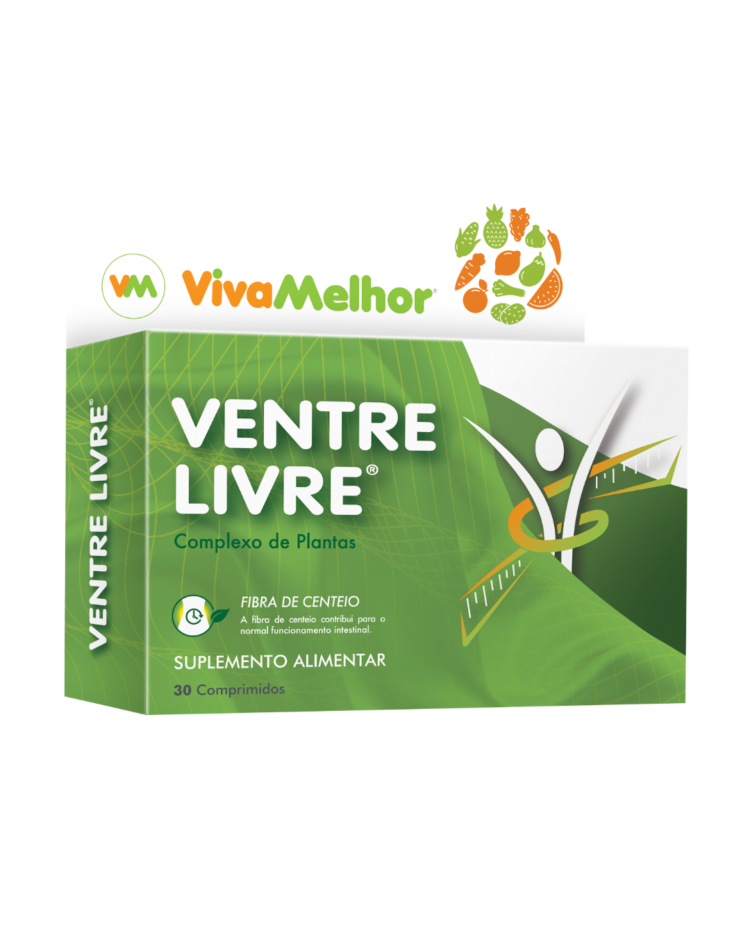 Ventre Livre - Suplemento Alimentar Para o funcionamento do trânsito intestinal